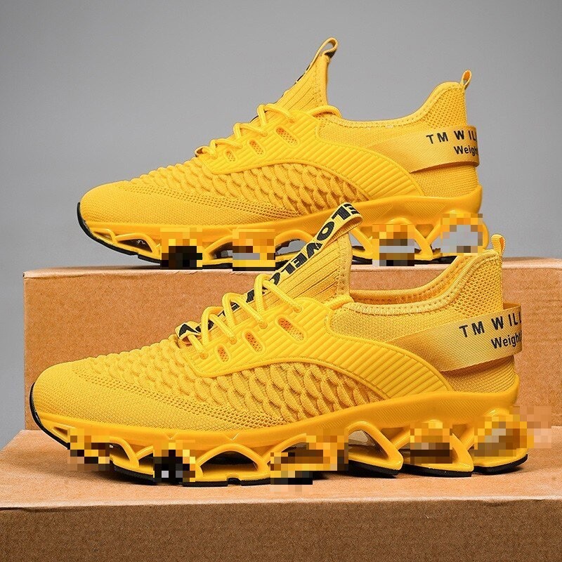 Fashion Breathable Running Casual Sports Shoes Trendy Men's Mesh Shoes