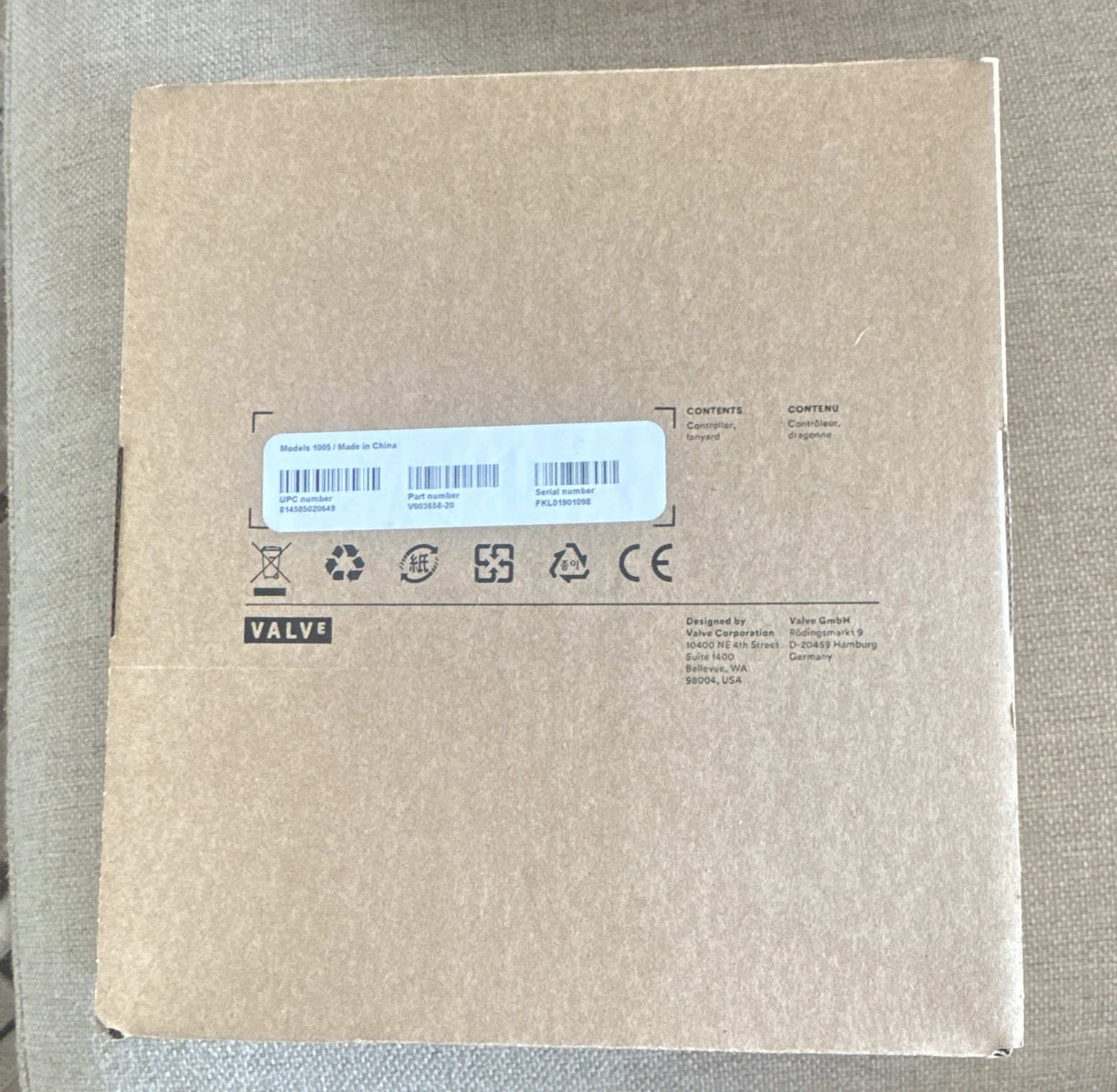 Valve Index Controllers Right and Left