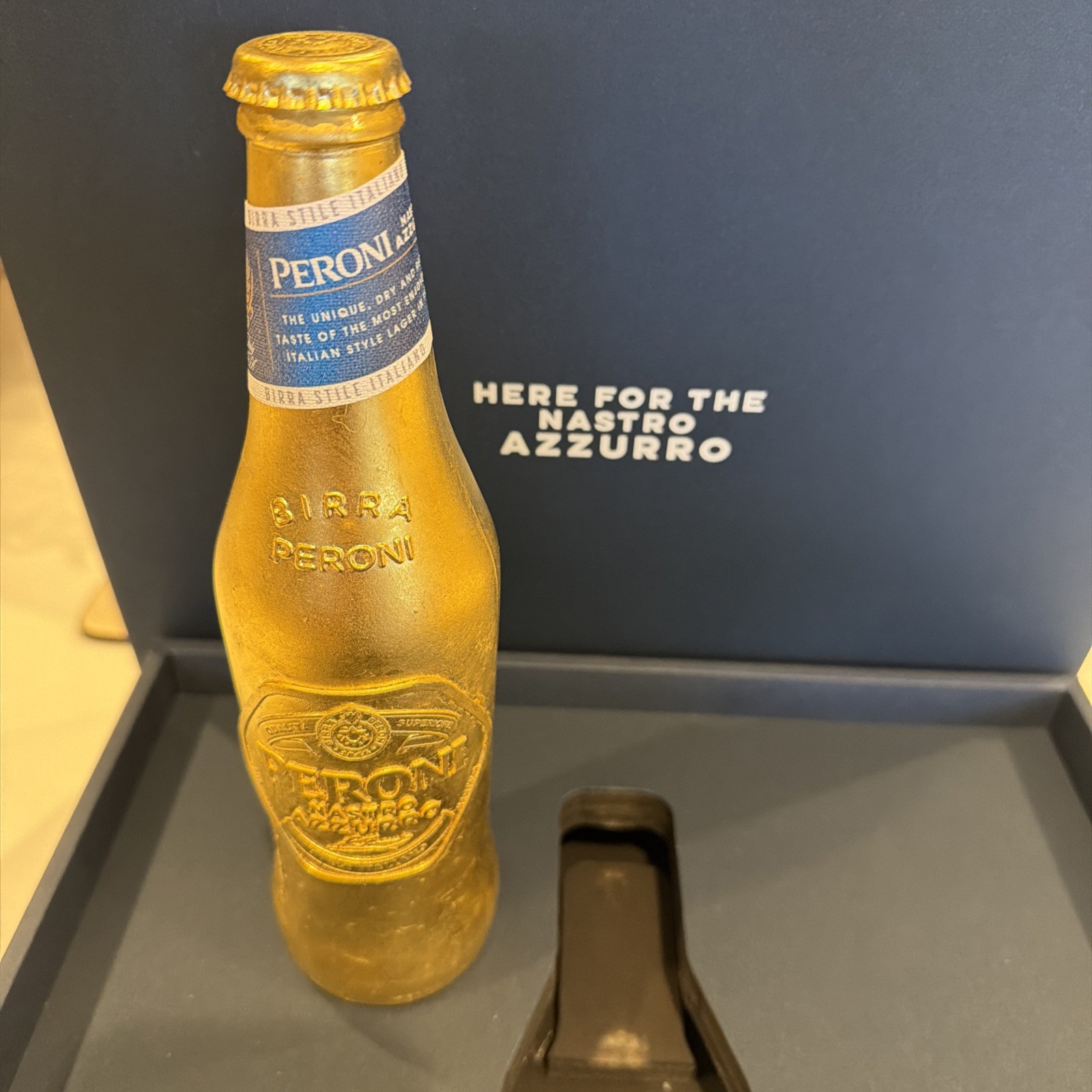 Peroni Gold Bottle Limited Edition Keepsake