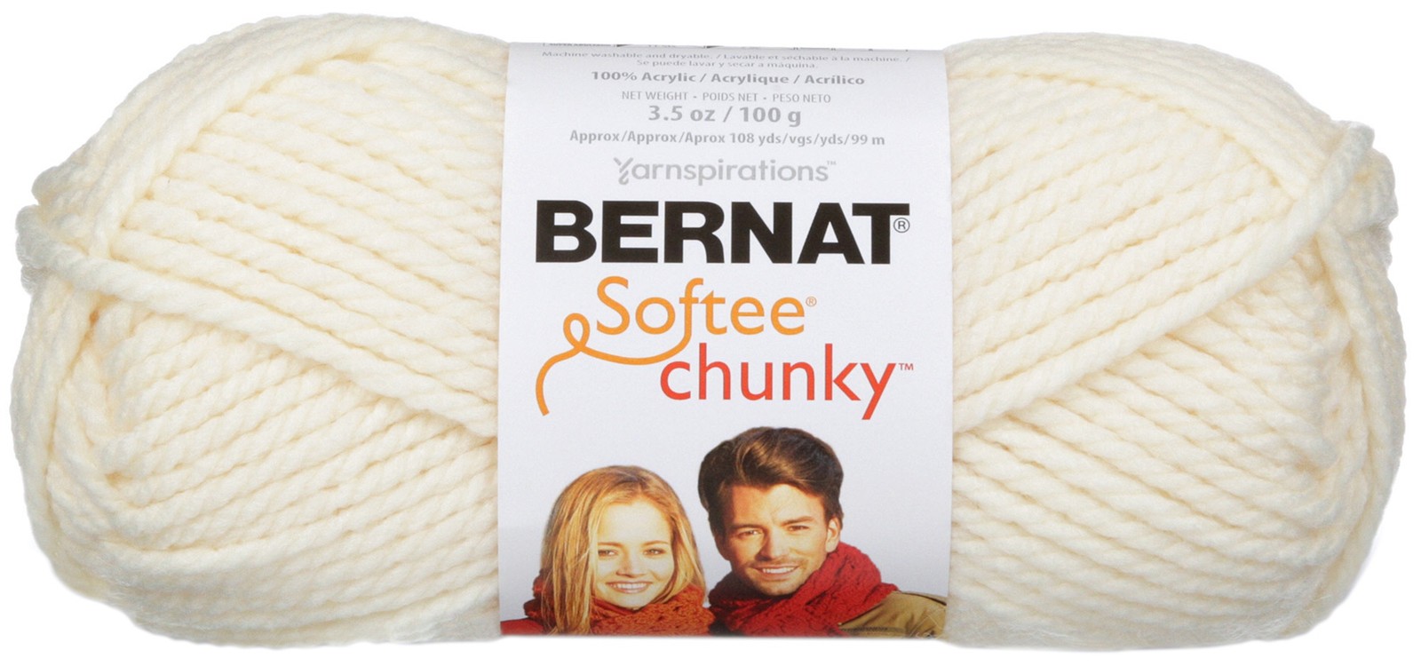 Softee Chunky Yarn Natural