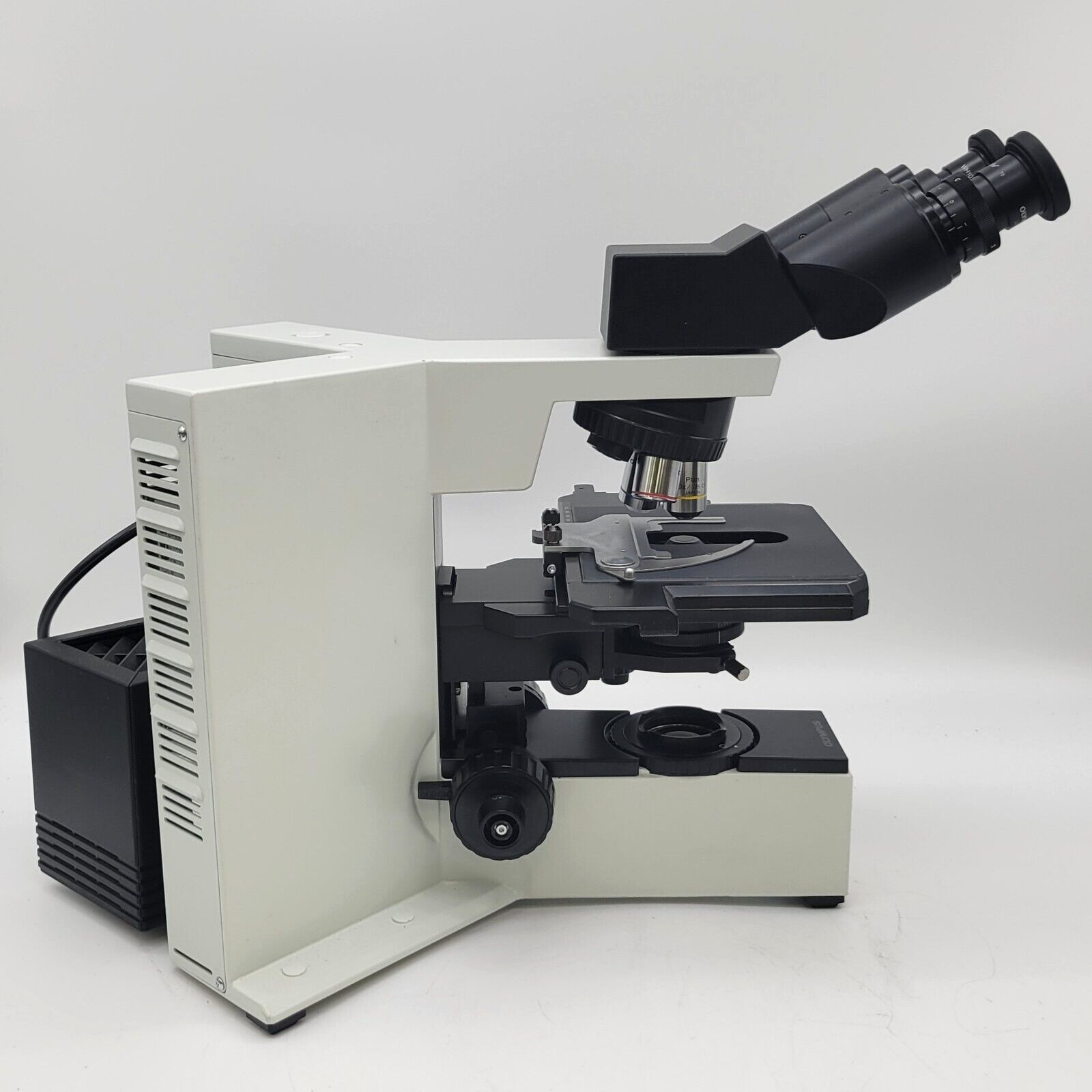 Olympus Microscope BX50 with Binocular Head and 4x, 10x, 40x Objectives