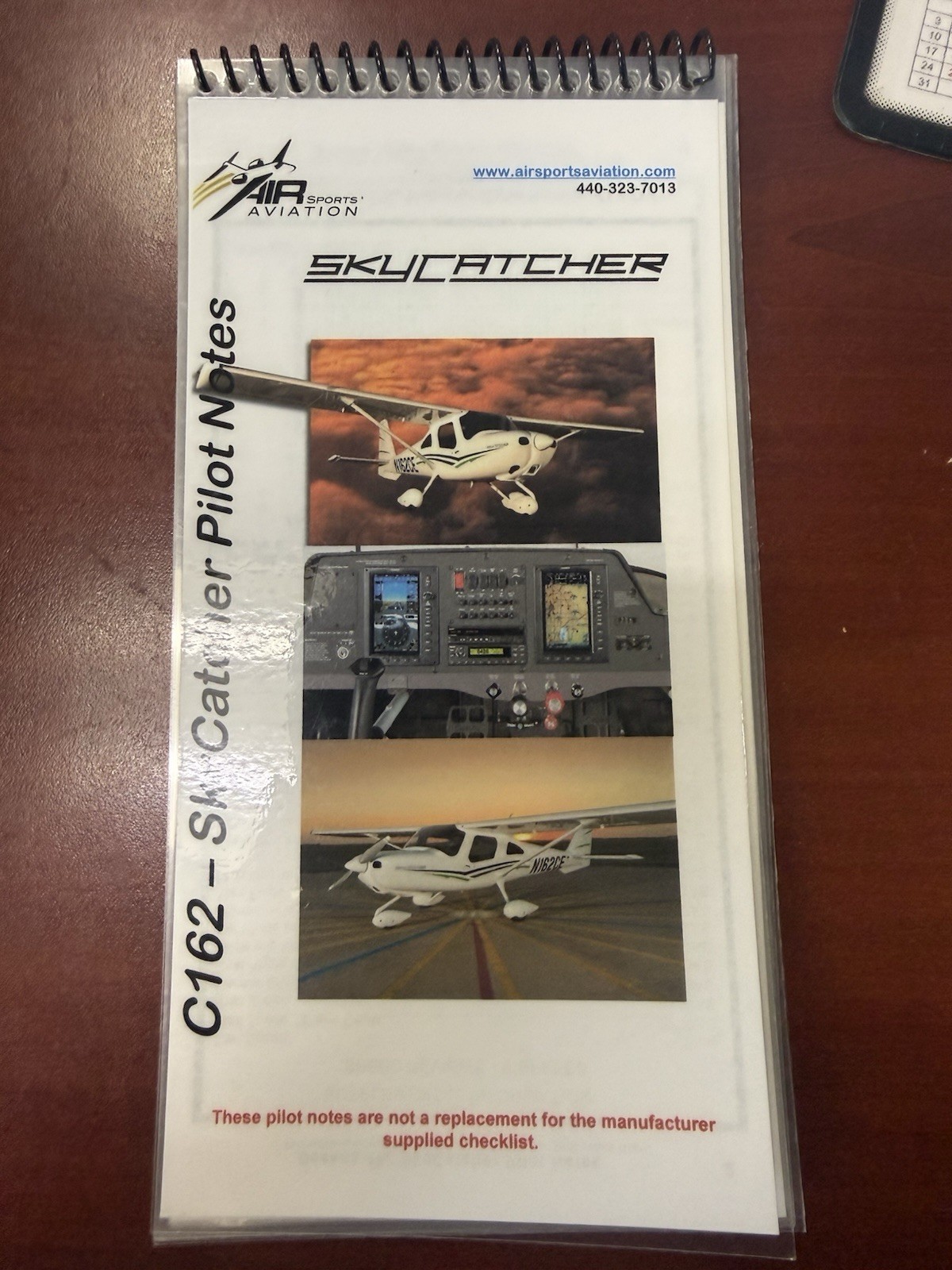 Cessna C162 Skycatcher Checklist