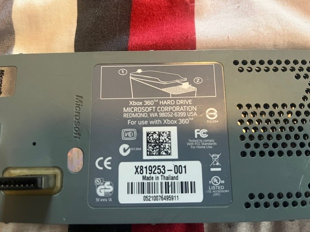 Xbox 360 60GB HDD Hard Drive – Microsoft Official