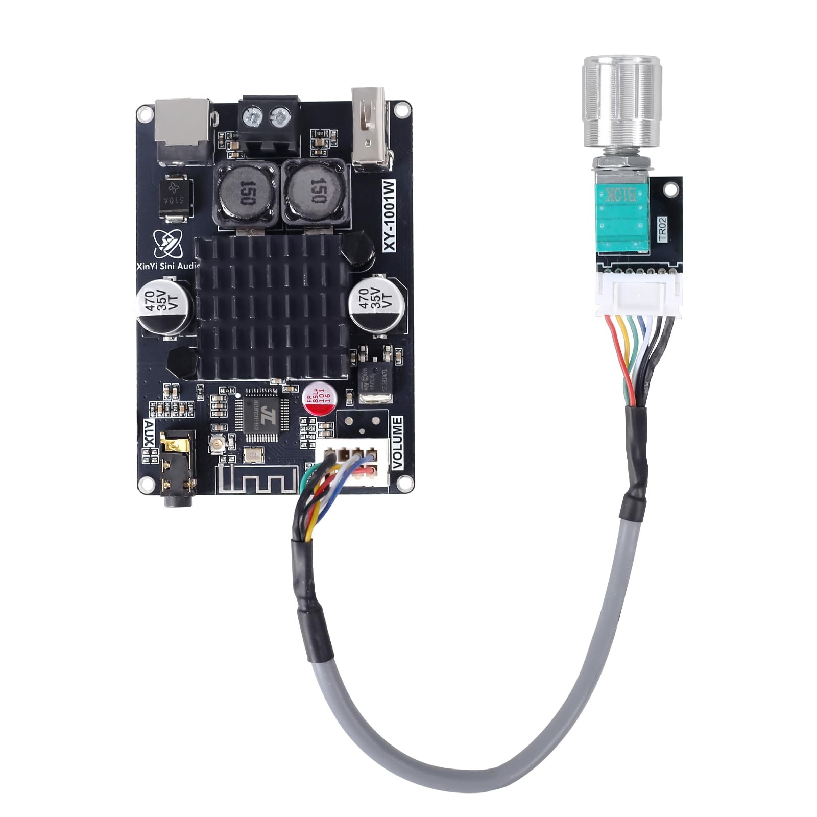 Bluetooth Amplifier Board 100W, TPA3116 Mono Audio Amp with IPEX Antenna...