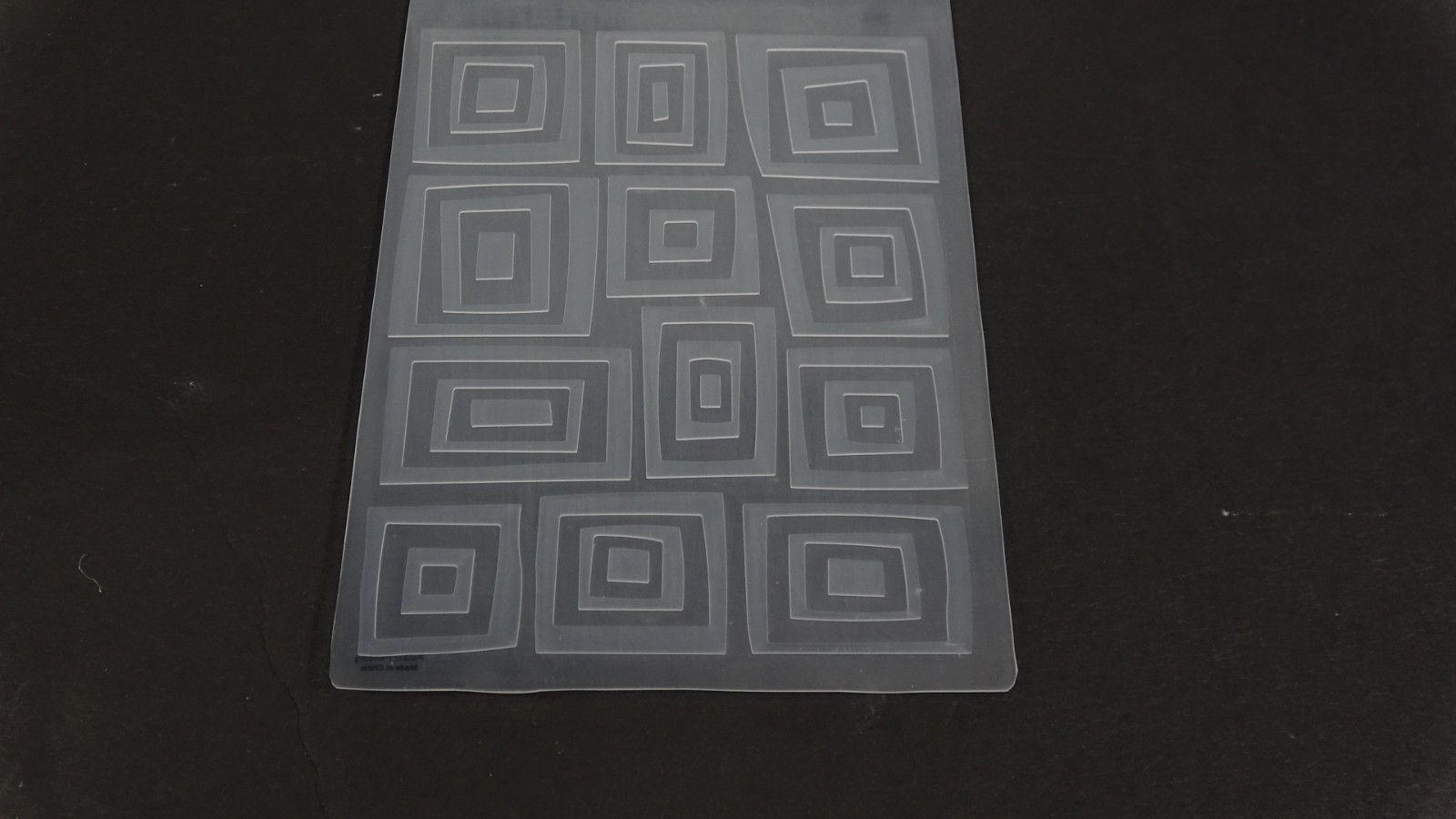 Cuttlebug Provo Craft Embossing Folder Traffic Jam
