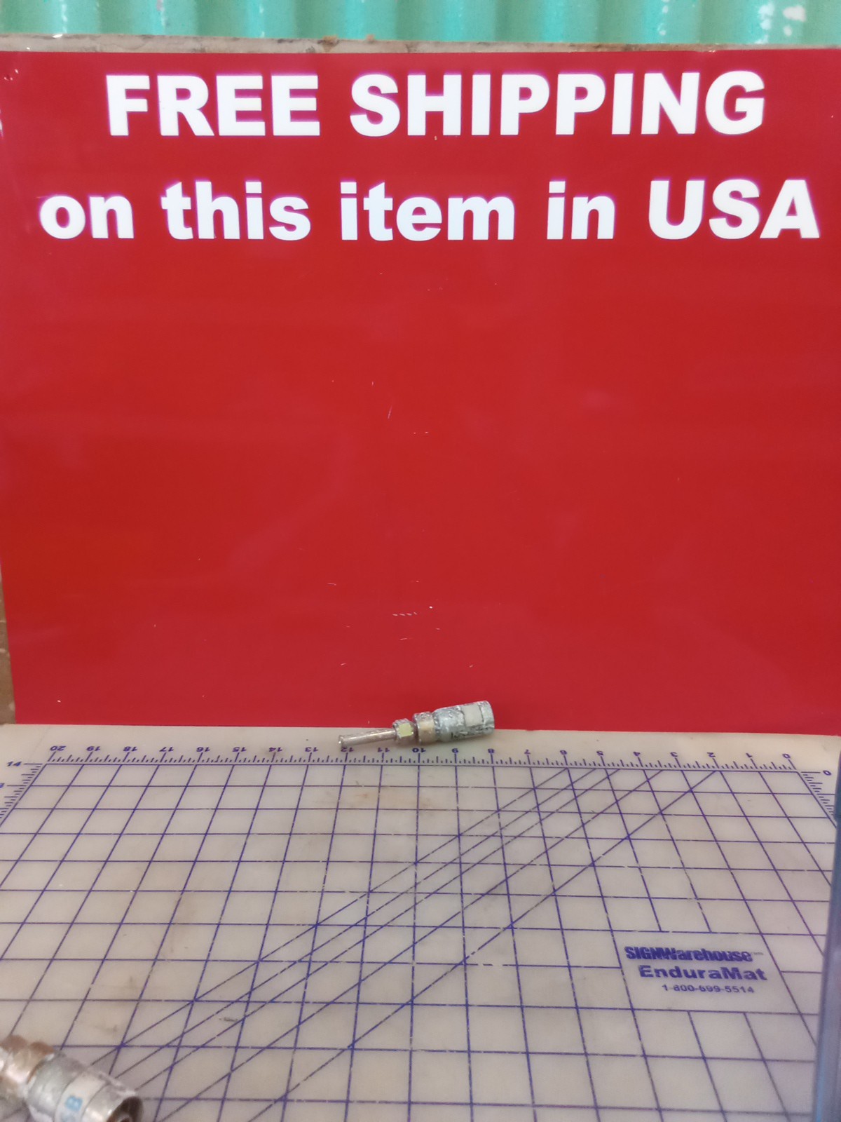 Dayco Hydraulic Fitting 108341, Tarnished From Storage, Free Shipping
