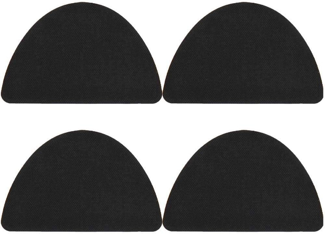Shoe Toebox Toeburst Blowout Hole Prevention Insert/Patch (Black)