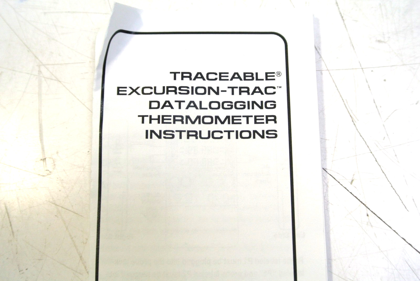 FISHERBRAND 15-079-624 Excursion Trac Temperature USB Datalogging Thermometer