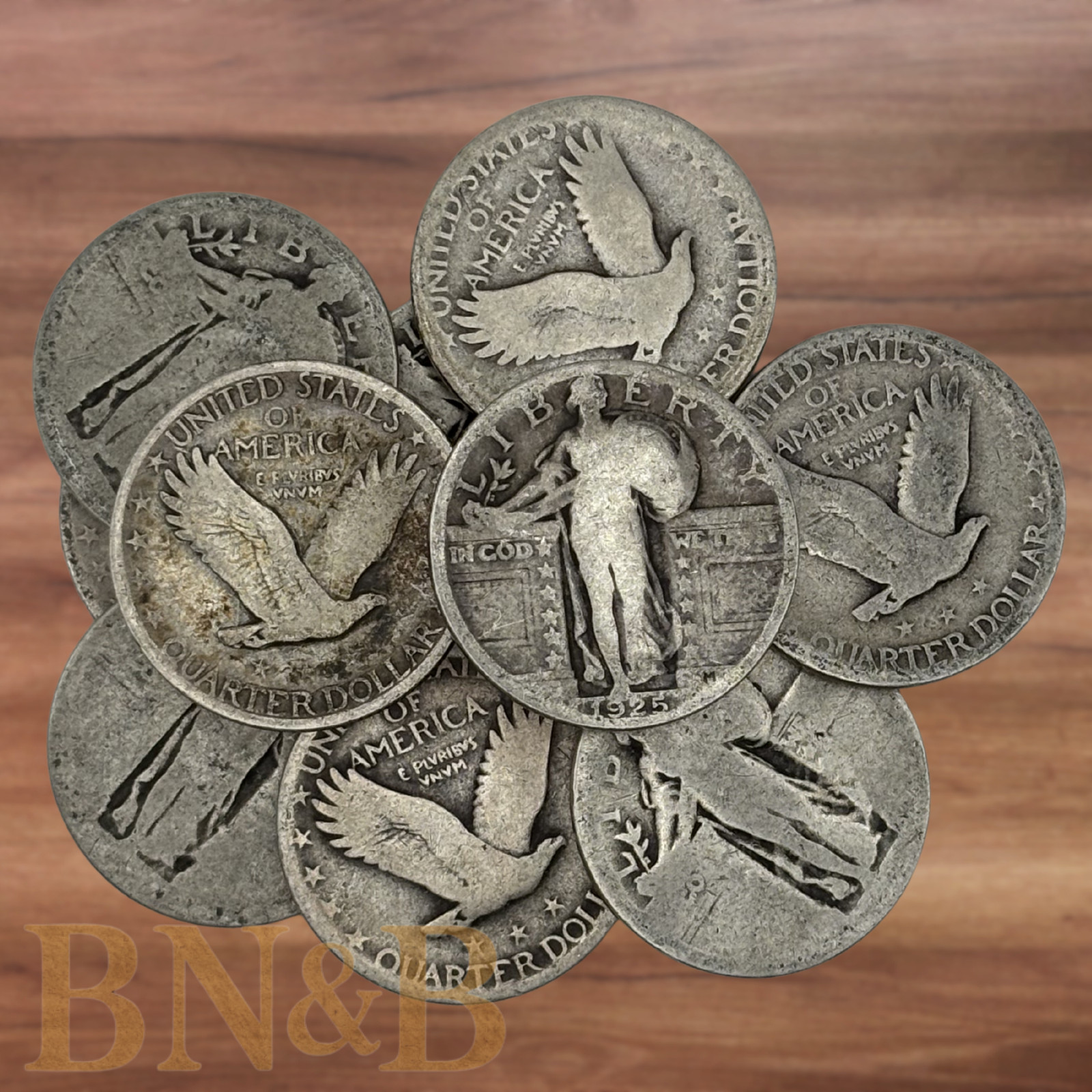 (1) 1917-1930 Standing Liberty Quarter      Random Dates Random Mint Marks