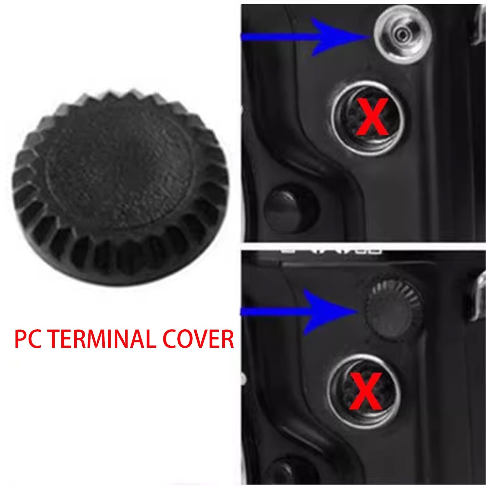Flash PC Sync Terminal Cap for NIKON F2 F3 F3HP FM2 FM FE FE2 FA F4 F4S NEW US