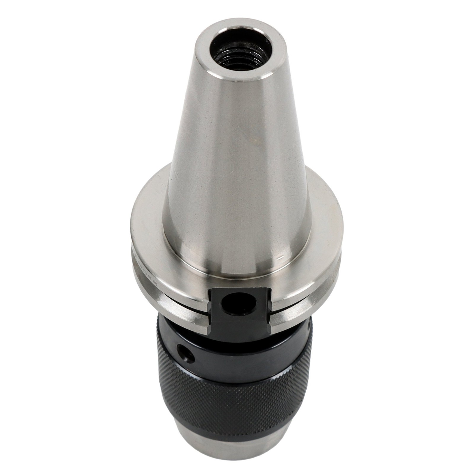 CAT40 Precision Dual Contact Chuck 1/2" Keyless With Solid Shank