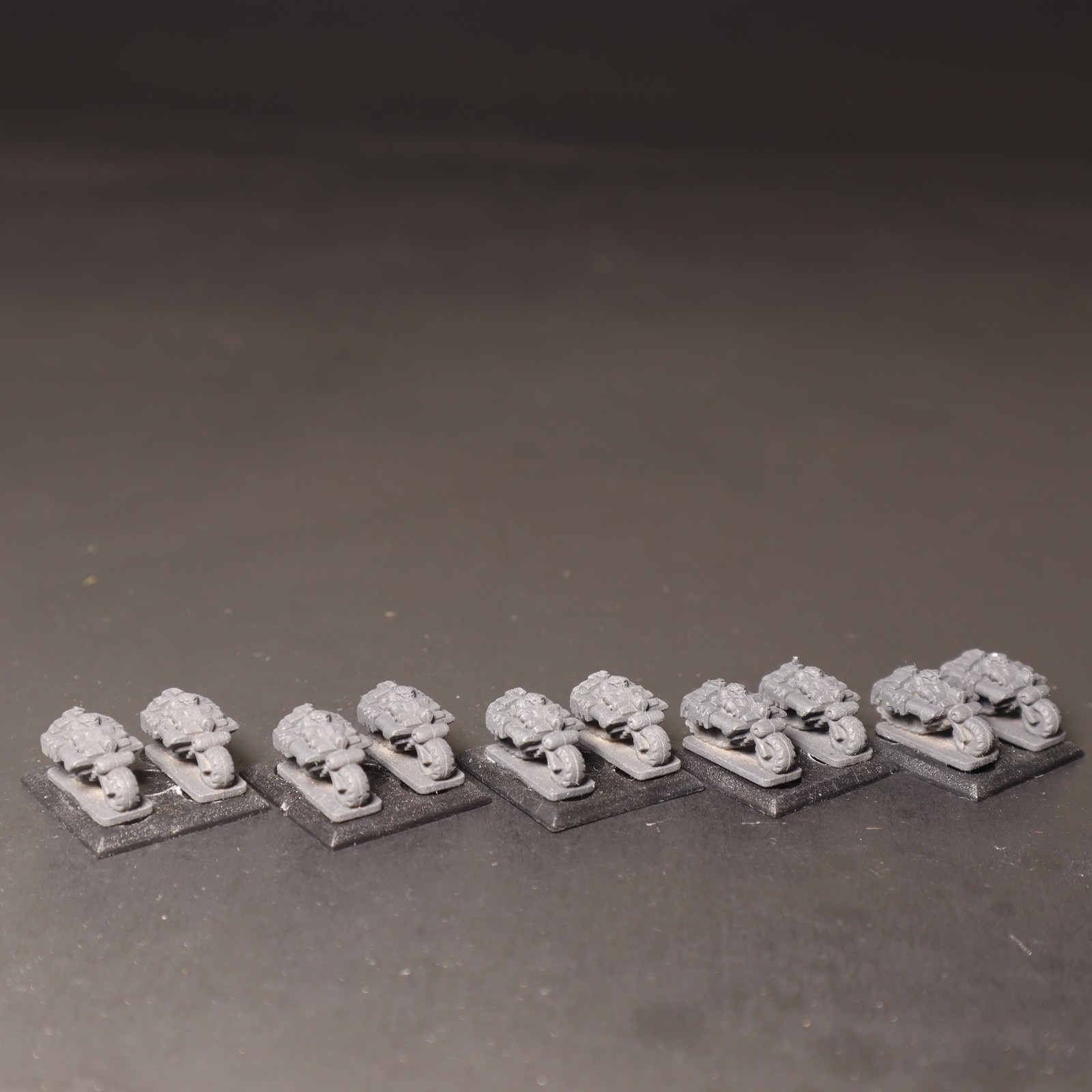Orks, Epic, Warbikes, Plastic, Games Workshop ,