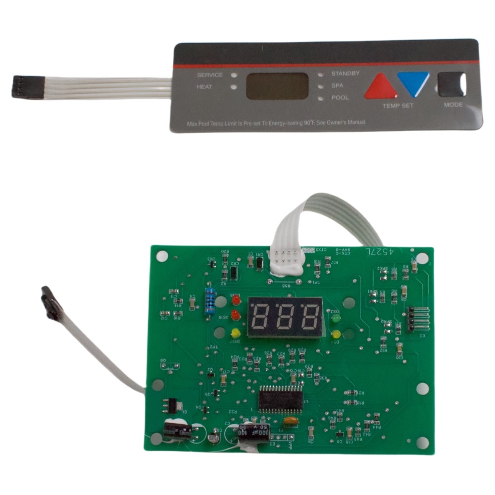 IDXL2DB1930 Display Board, Pool Heater For Hayward H350FDP & Universal H-Series