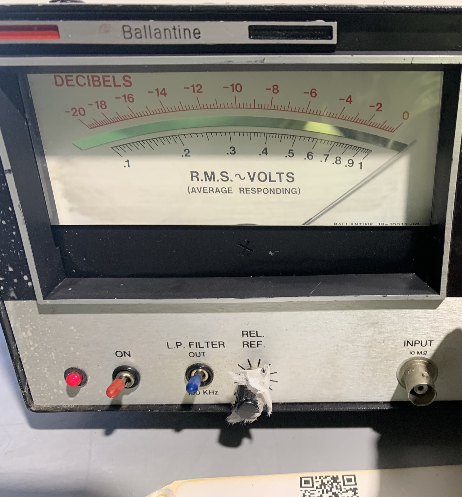 Ballantine 3056A AC Voltmeter Amplifier Lc7685-22