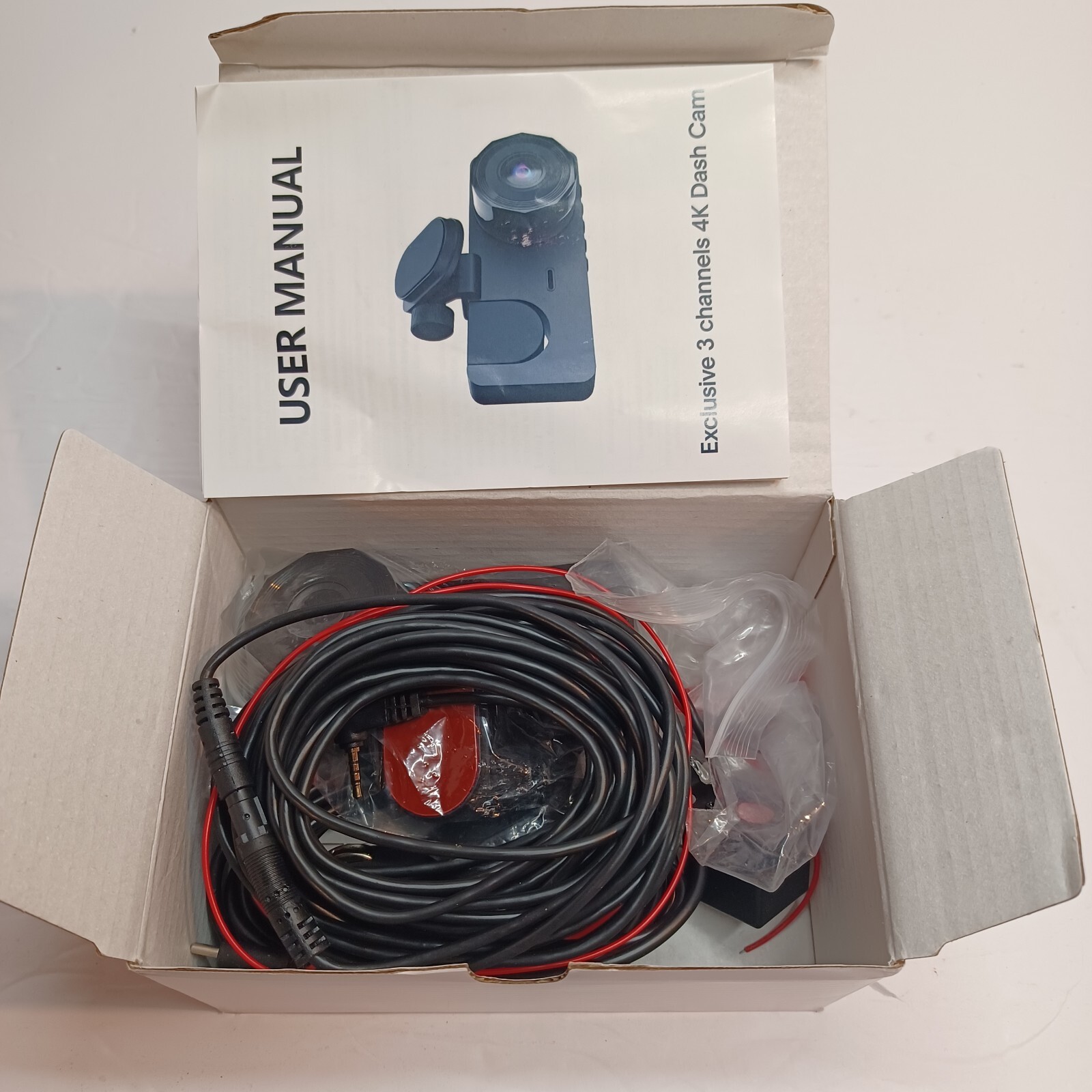 4K Full UHD 3 Channel Dash Cam