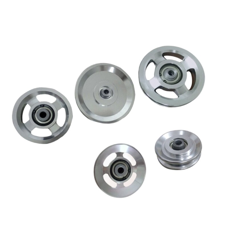Aluminum Pulley Wheel Weight Pulley System Universals Bearing Pulley Wheel