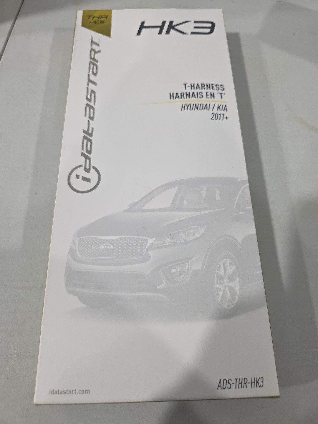 iDataStart ADS THR HK3 Remote Start T Harness for Hyundai Kia PTS 2013 2014 & Up