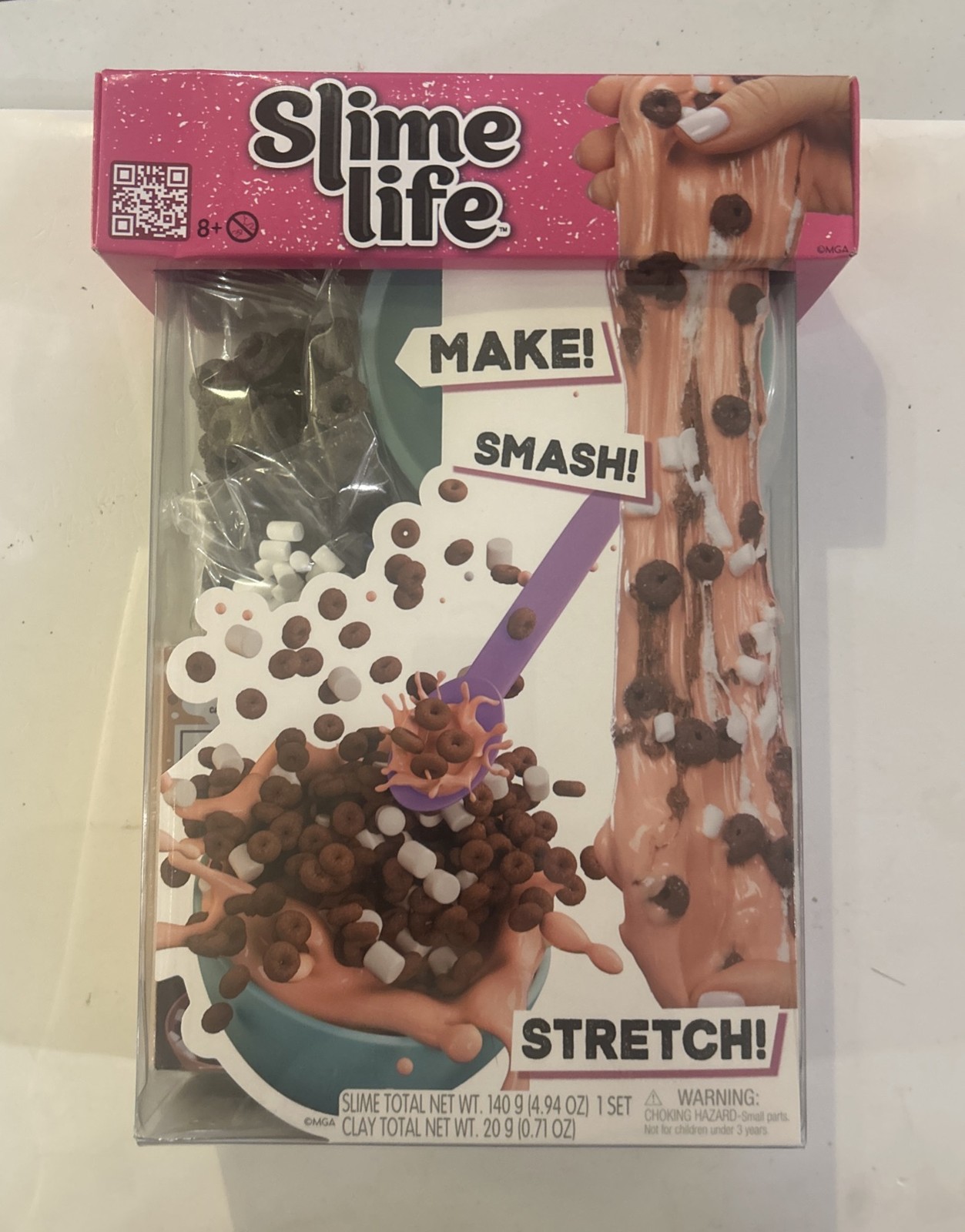 Slime Life Bowl of Chocoloops Cereal DIY Slime Kit - New