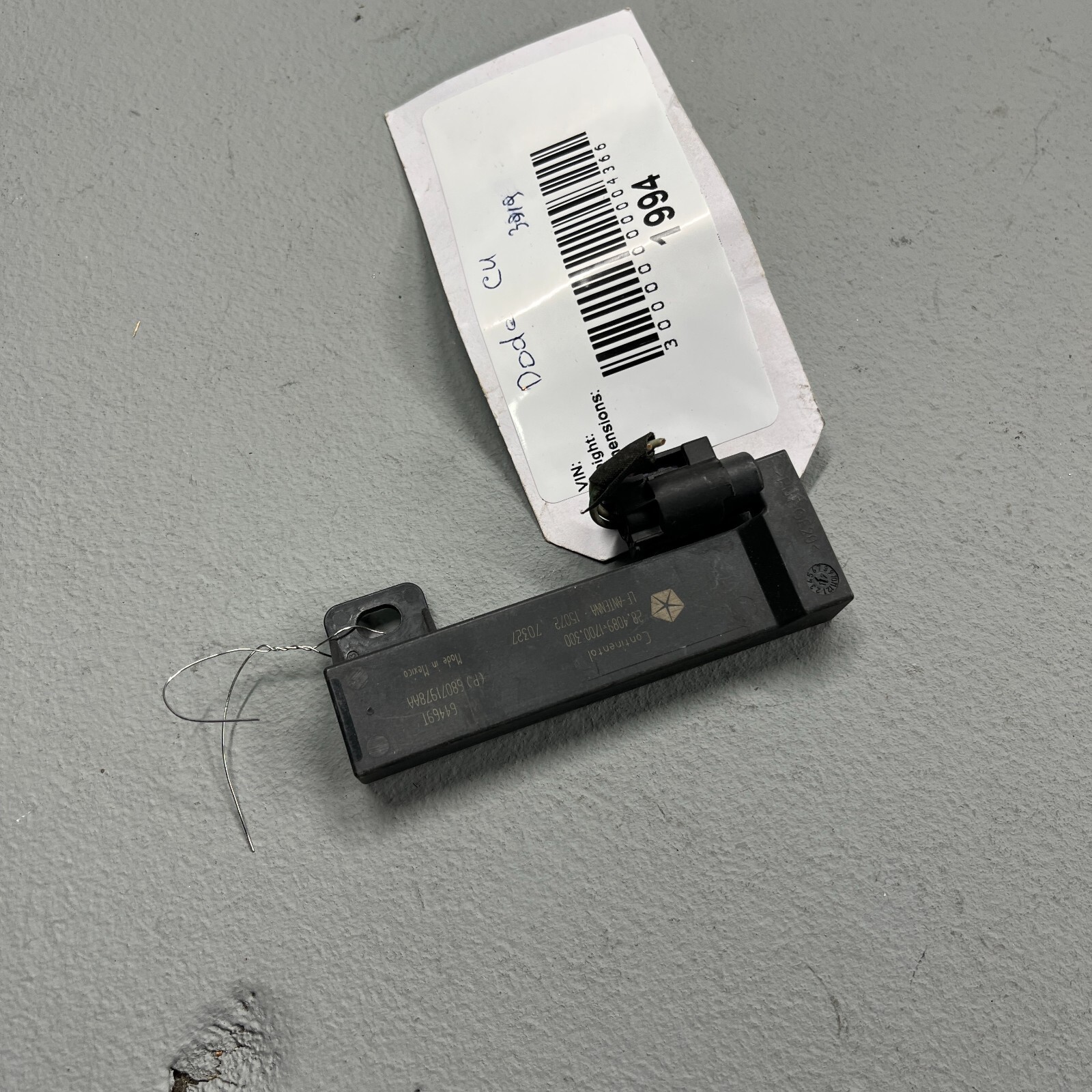 Dodge Chrysler Jeep 2011-2023 Keyless Entry Smart Key Antenna Control Module OEM