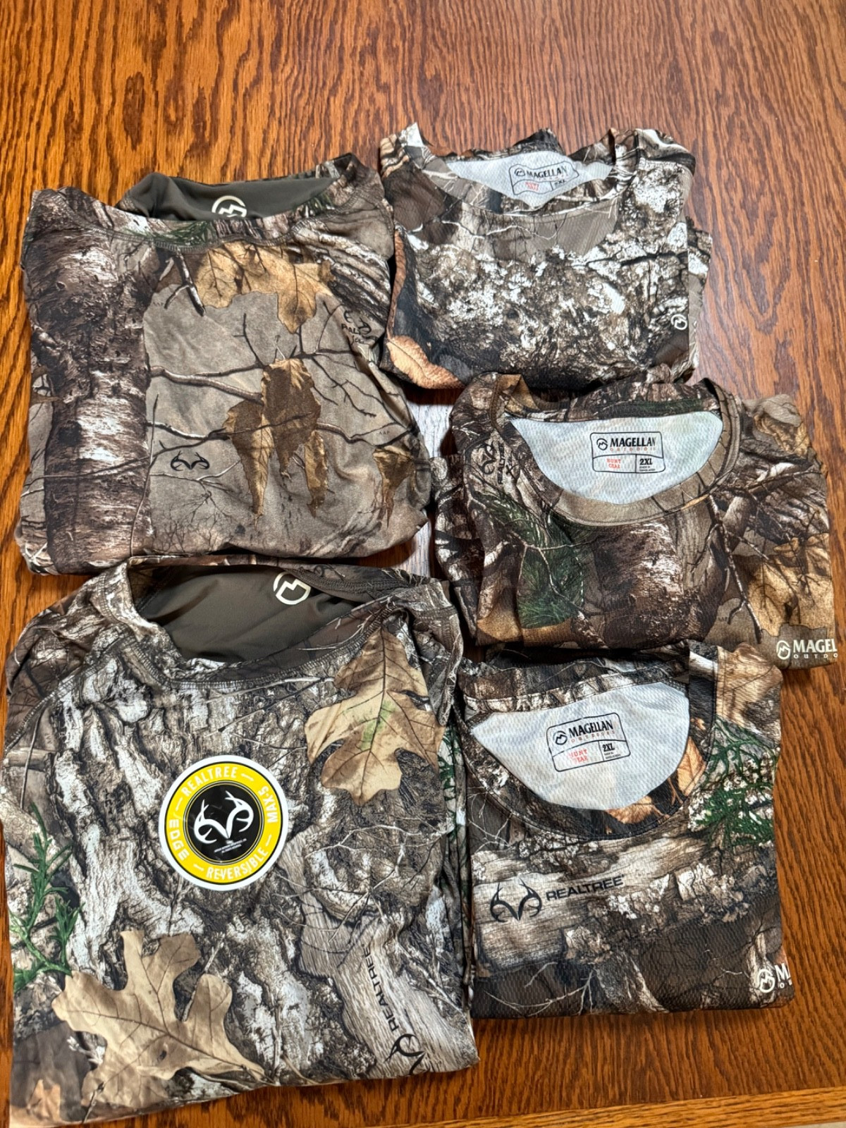 Realtree Edge Camo Shirt Hunting Men 2XL , Select, Woods 5 Available, NWT & NWOT