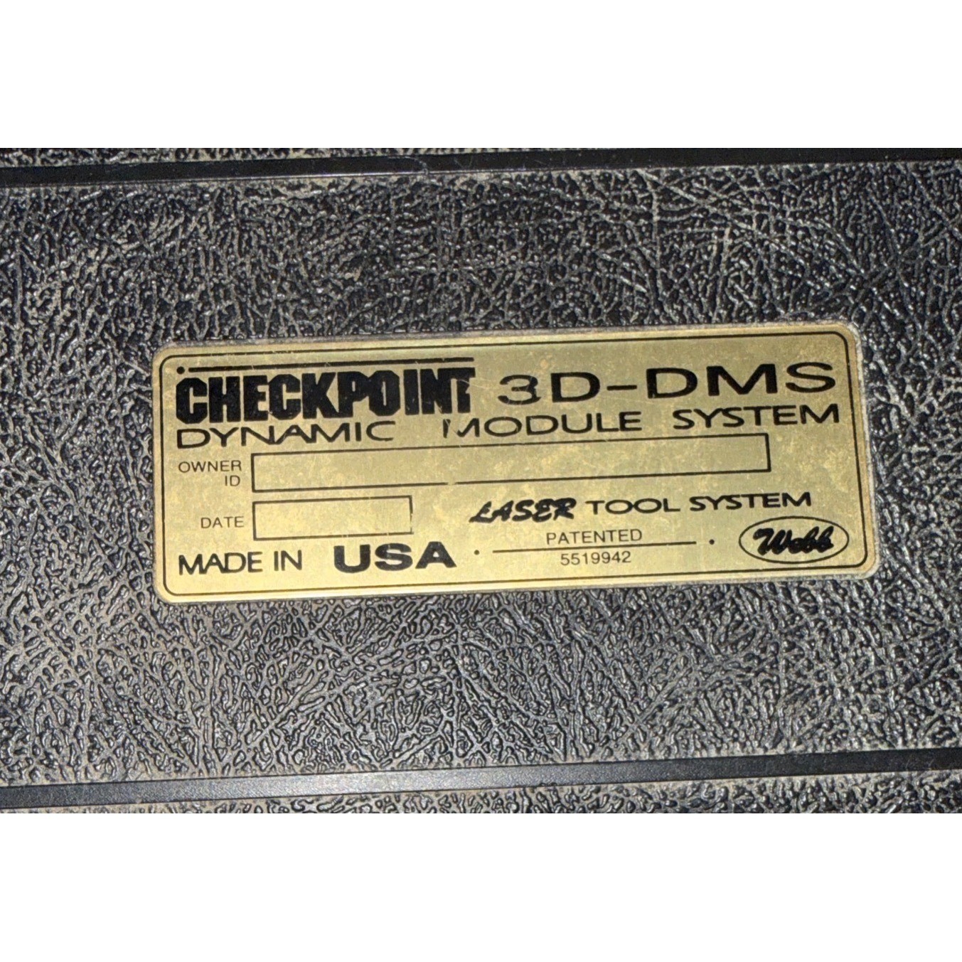 Checkpoint 3D-DMS Dynamic Module System Laser Level Purple Anodized Aluminum USA