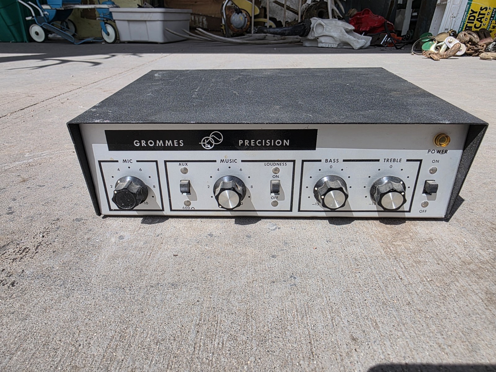 E5 VTG Grommes Precision Model G23C Background Music Amplifier