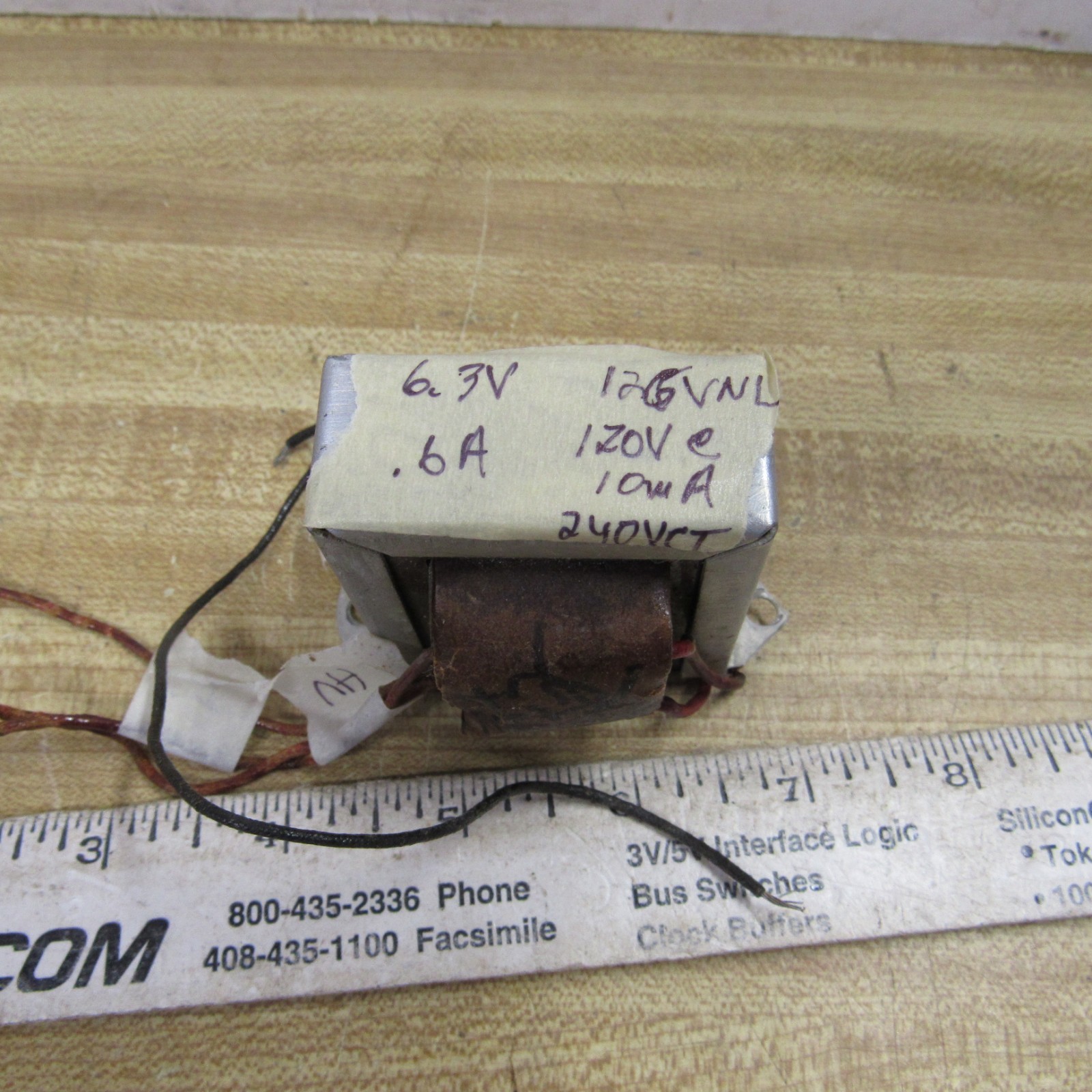 TRANSFORMER POWER 120V 6.3V