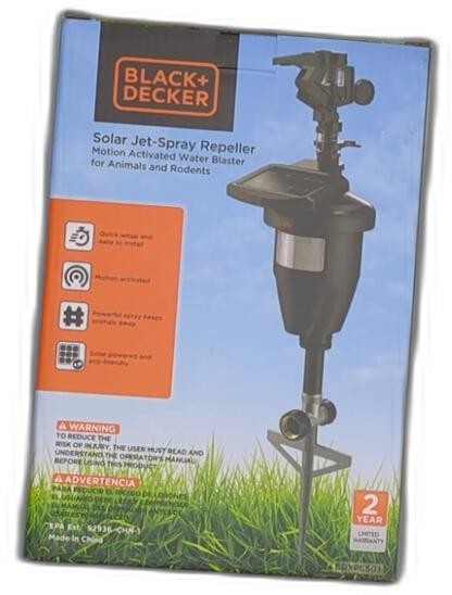 Cat Repellent Outdoor- Squirrel Deterrent Solar- Dog Repellent- Raccoon