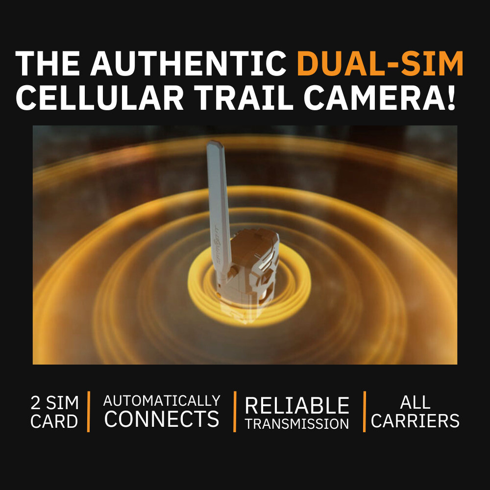 Spypoint Flex M Night Vision Motion Activate Cellular Trail Camera 2 Pack Bundle