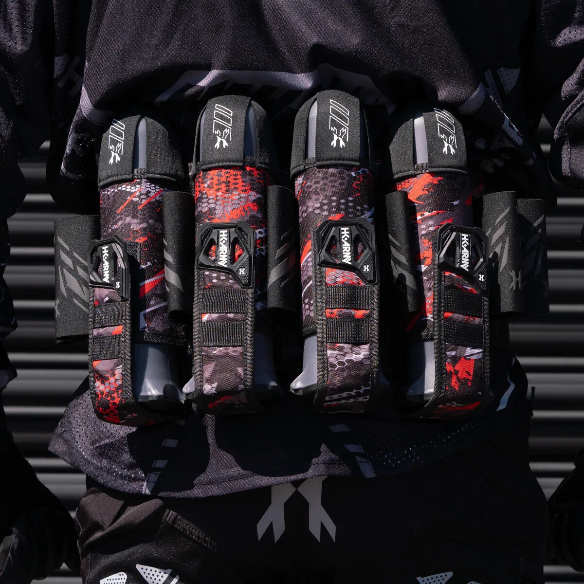 HK Army Eject Scorch 4+3+4 Paintball Pod Harness Pack