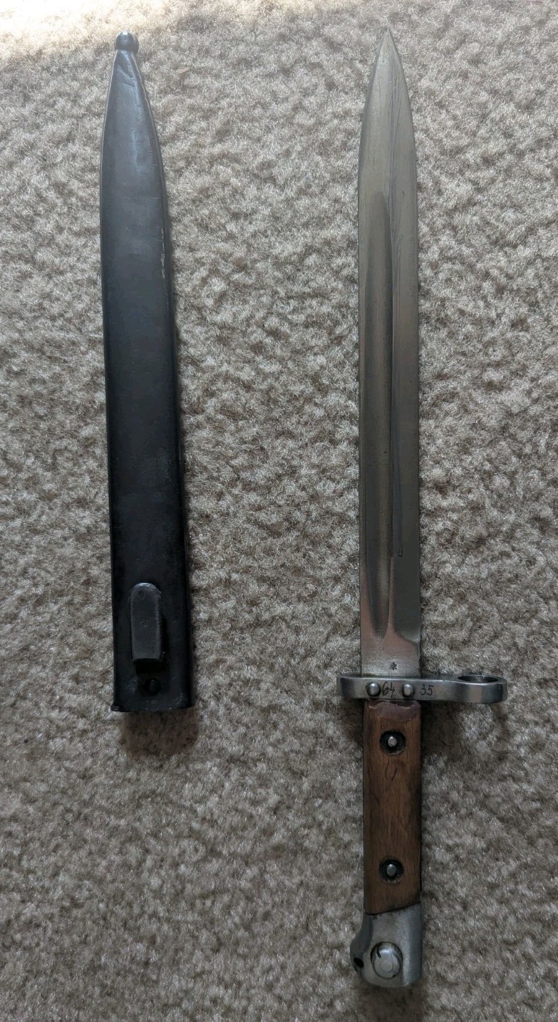 Austrian 1895 Scabbard & Bayonet OEWG