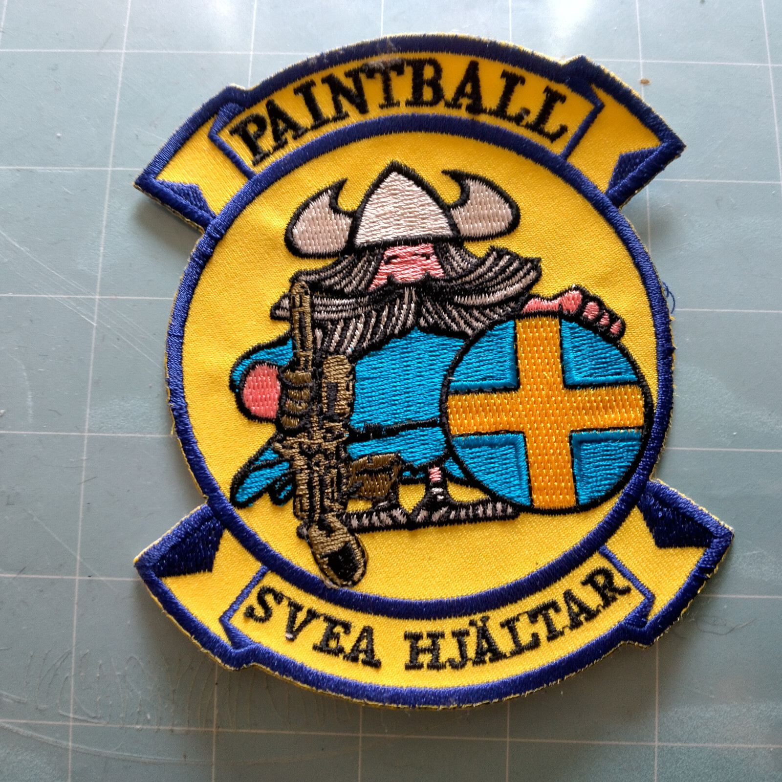 Svea hjältar (Svea Heroes) Paintball Patch size 5x4
