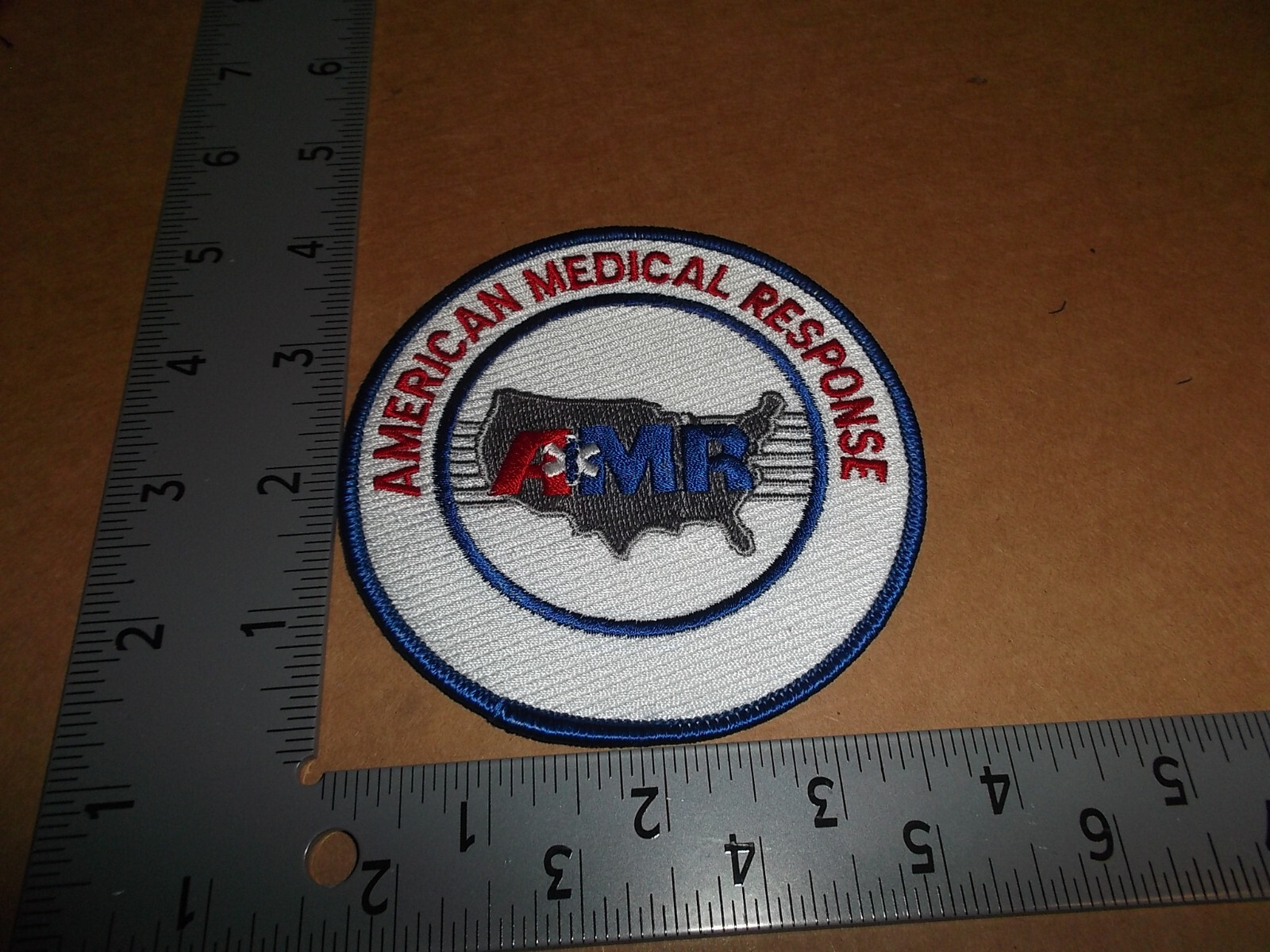 American Medical Response AMR Fire EMS Emergency Patch~Michigan~MI~Brand New~EMT