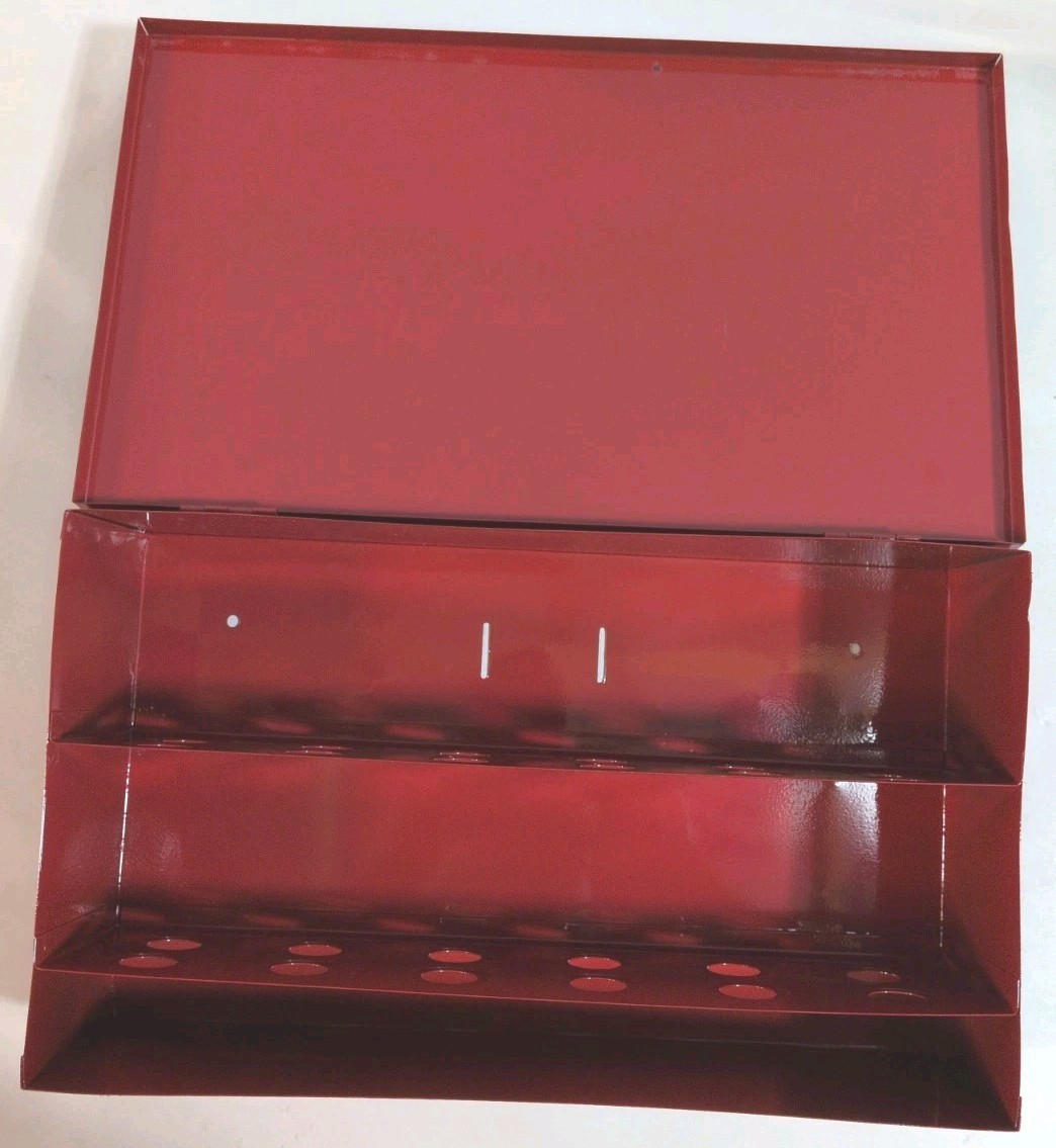 NEW AKW Fire Sprinkler Spare Head Box Cabinet 12 Heads Capacity. Red. Lot of 2