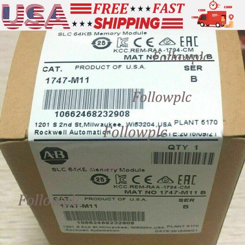 New Factory Sealed 1747-M11 SLC 500 Eeprom Memory Module 1747M11 Fast Shipping