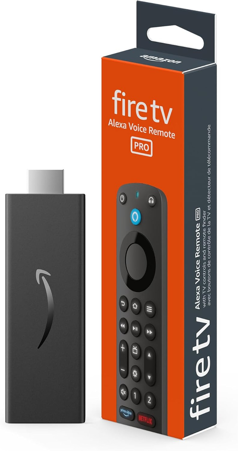 Fire TV Stick HD Streaming Device Bundle with Alexa Voice Remote Pro