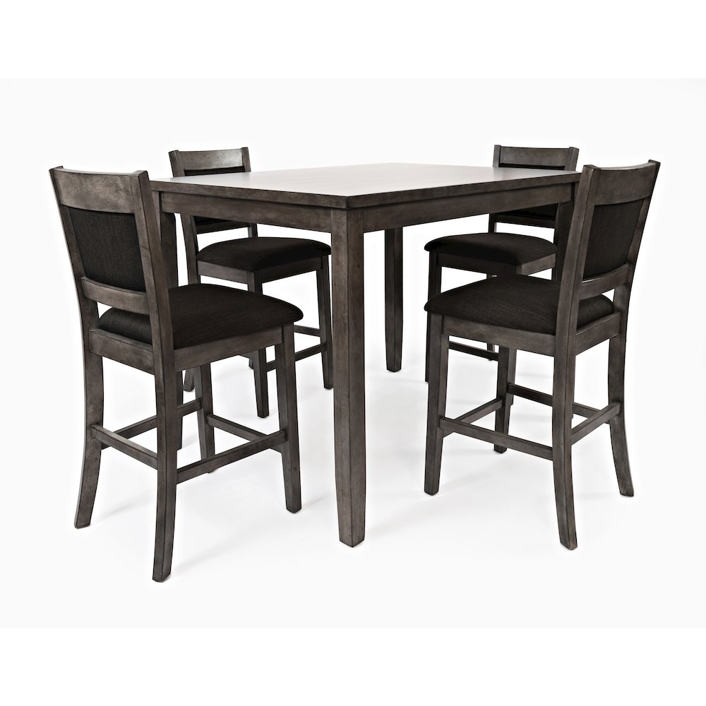 Greyson Heights 5 Pack Dining Set - Counter Height Table with 4 Stools