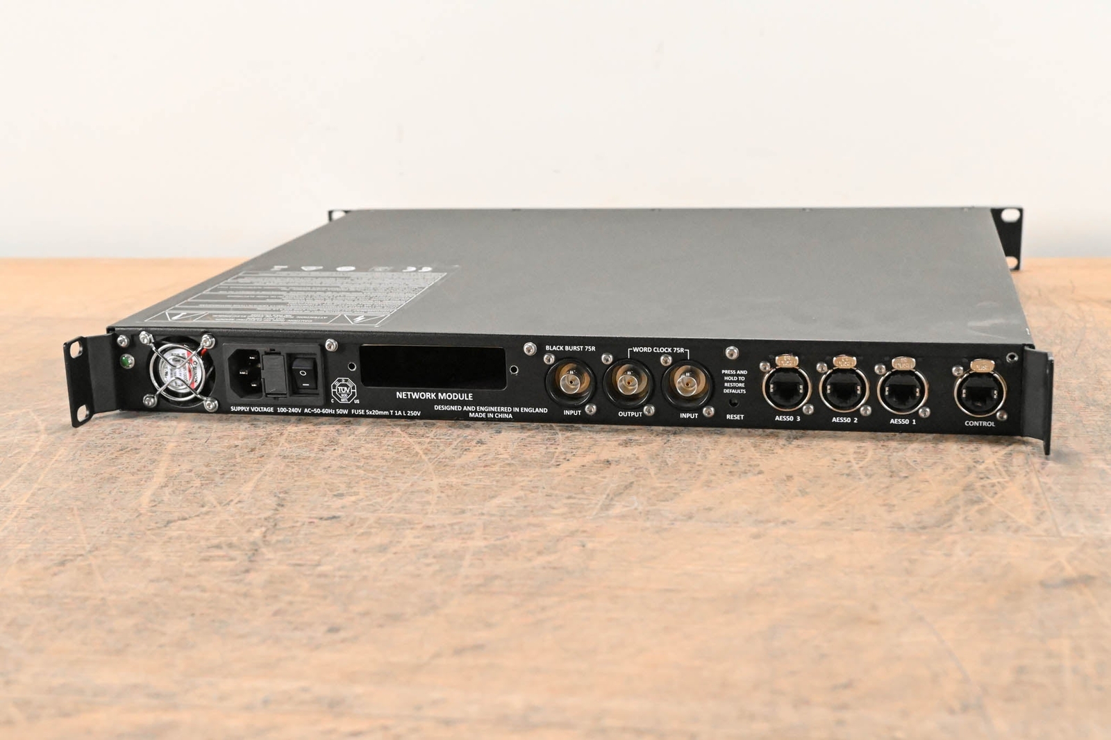 Klark Teknik DN9650 Digital Audio Network Bridge CG01H0Q