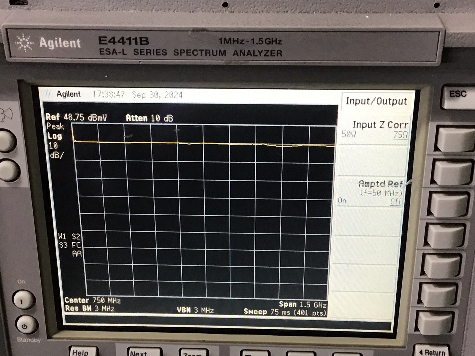 Agilent E4411B Spectrum Analyzer