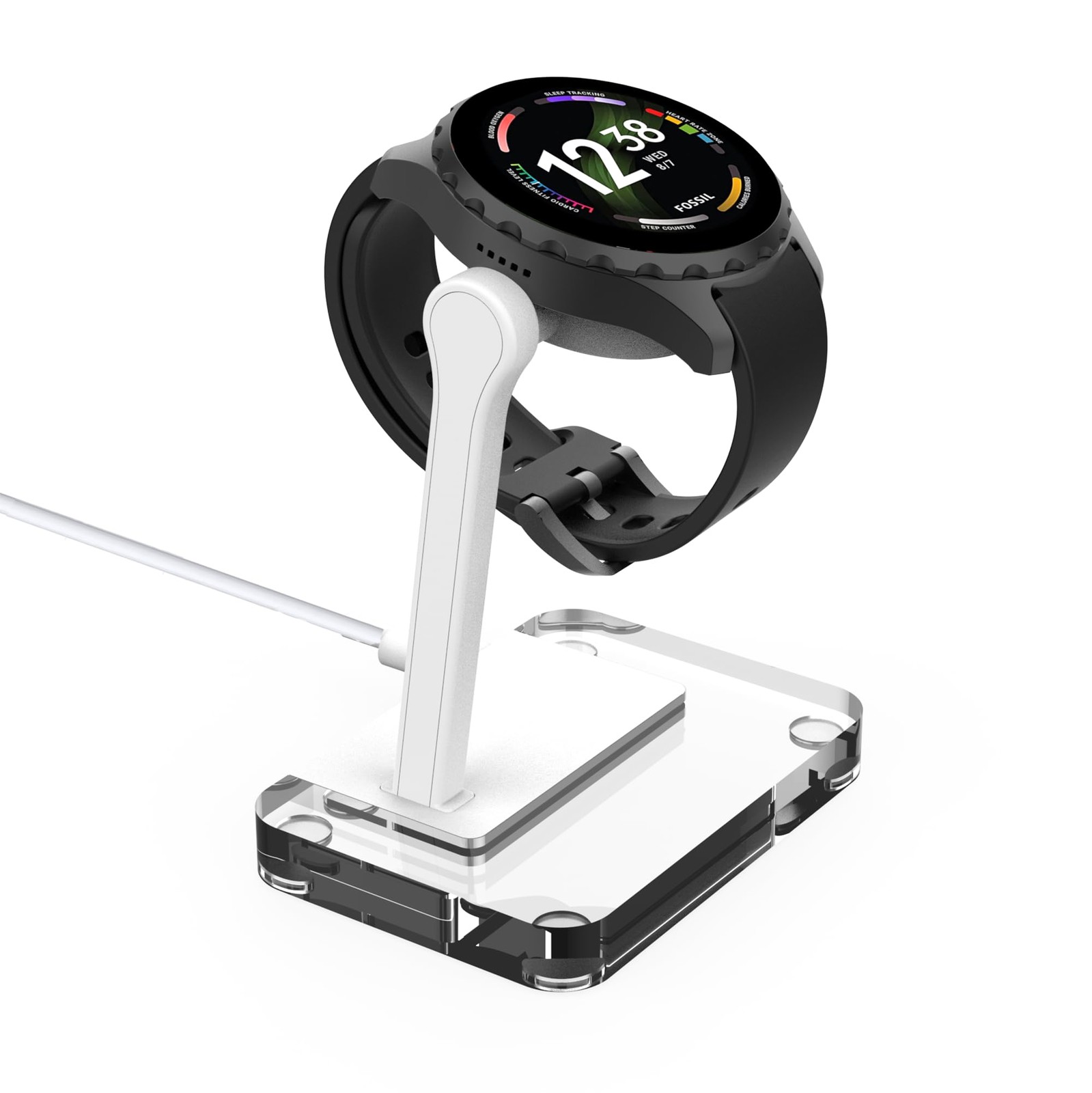 4-Pin Charger for Fossil, MK, Diesel Smartwatch Gen 6/5/4, Hybrid, Sport, Wel...