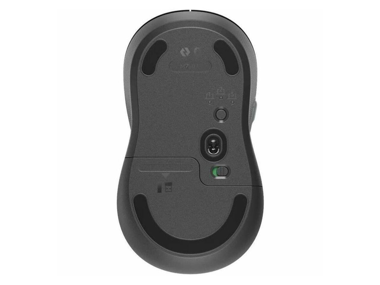Logitech Signature Plus M750 Mouse - Optical - Wireless - 32.81 ft - Bluetooth/R