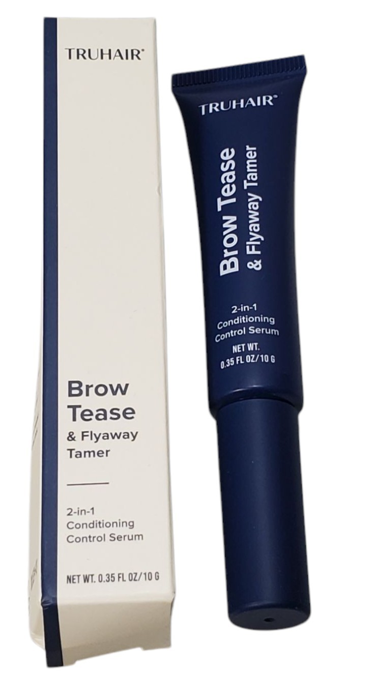 Truhair Brow Tease & Flyaway Tamer 2 In 1 Conditioning Control Serum 0.35 fl oz