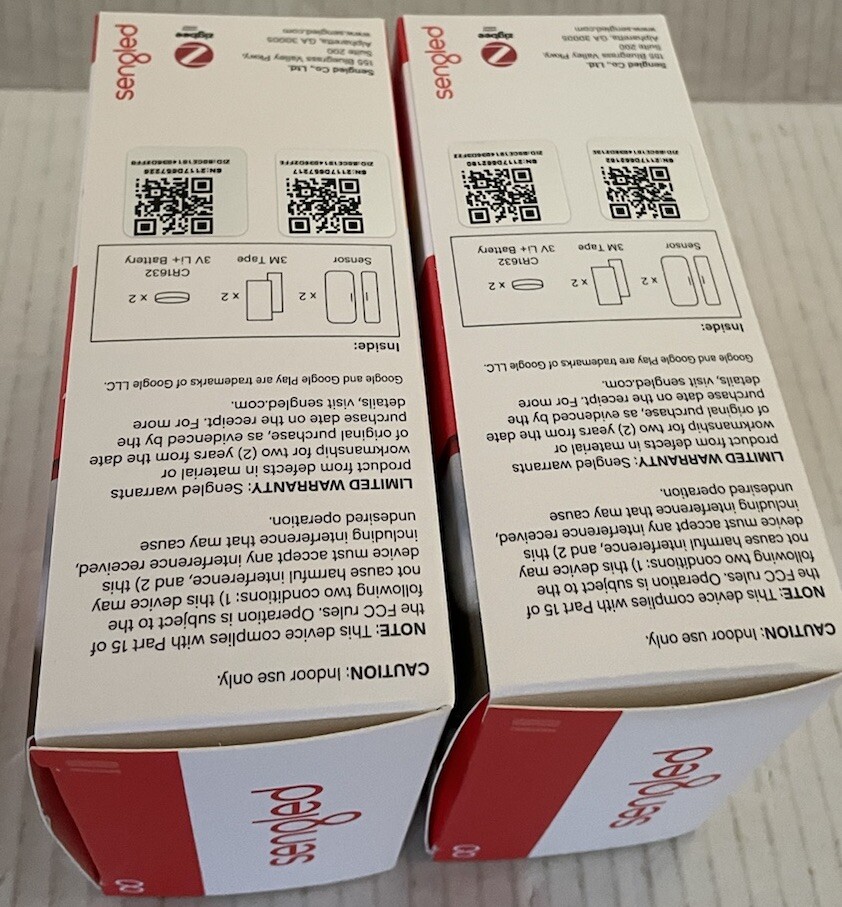 Smart Window and Door Sensors