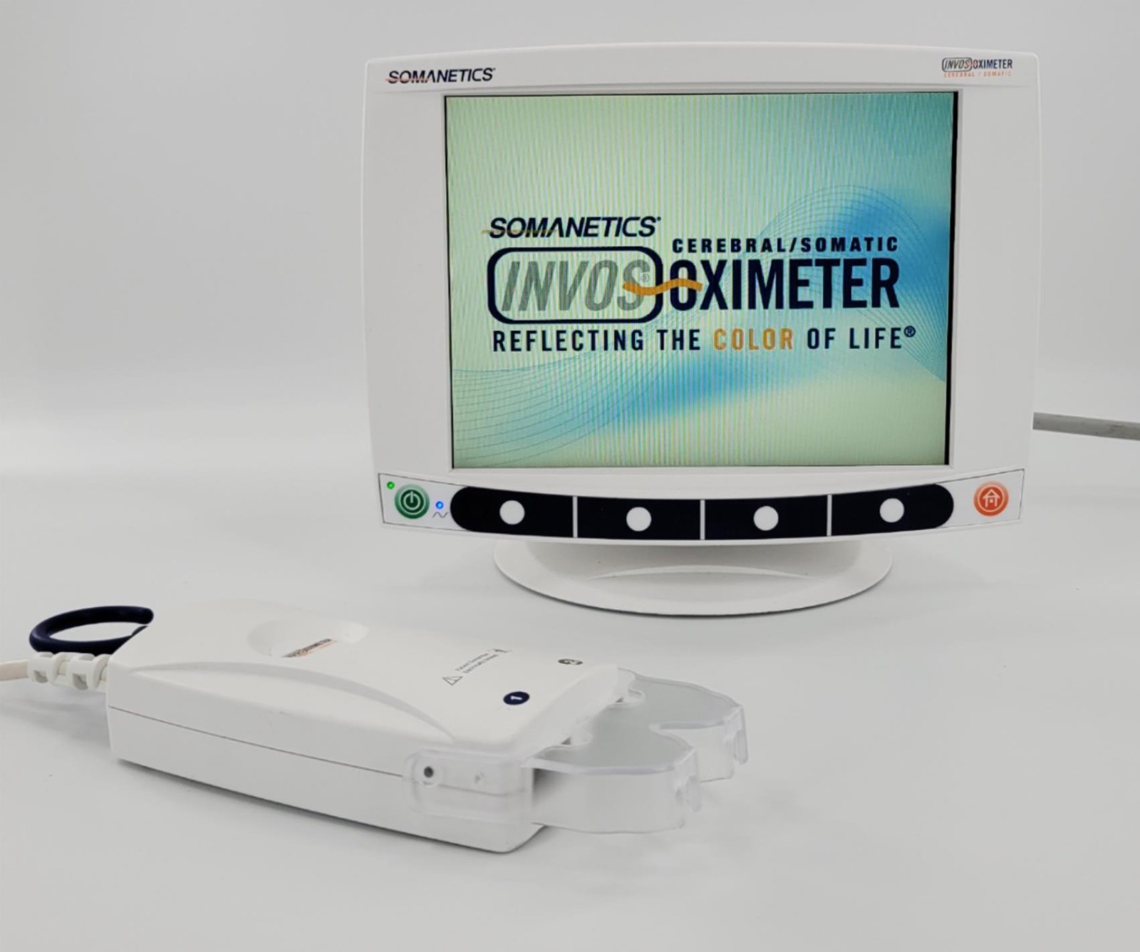 Covidien 5100C INVOS Cerebral/Somatic Monitor w/ 5100C-PA Preamplifier 1-2 3-4