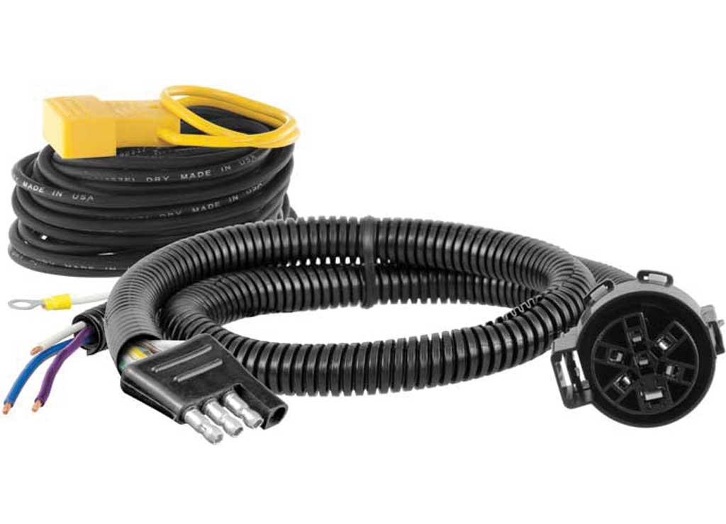 Curt 56476 For Echo Brake Controller Adapter(4-Way Flat Vehicle To Uscar)