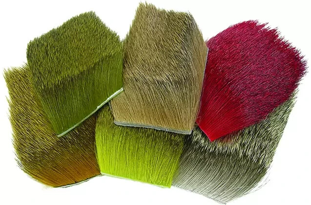 DEER BODY HAIR DYED OVER NATURAL - WAPSI Deer Spinning Hair