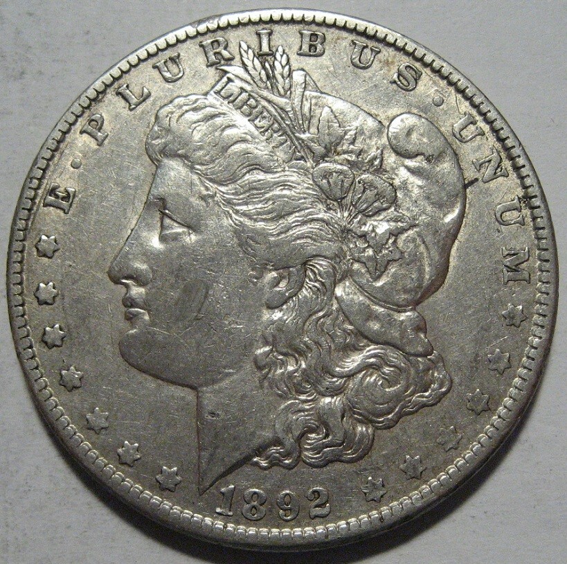 = 1892-O XF/AU MORGAN Dollar, Nice Details & EYE Appeal, FREE Shipping