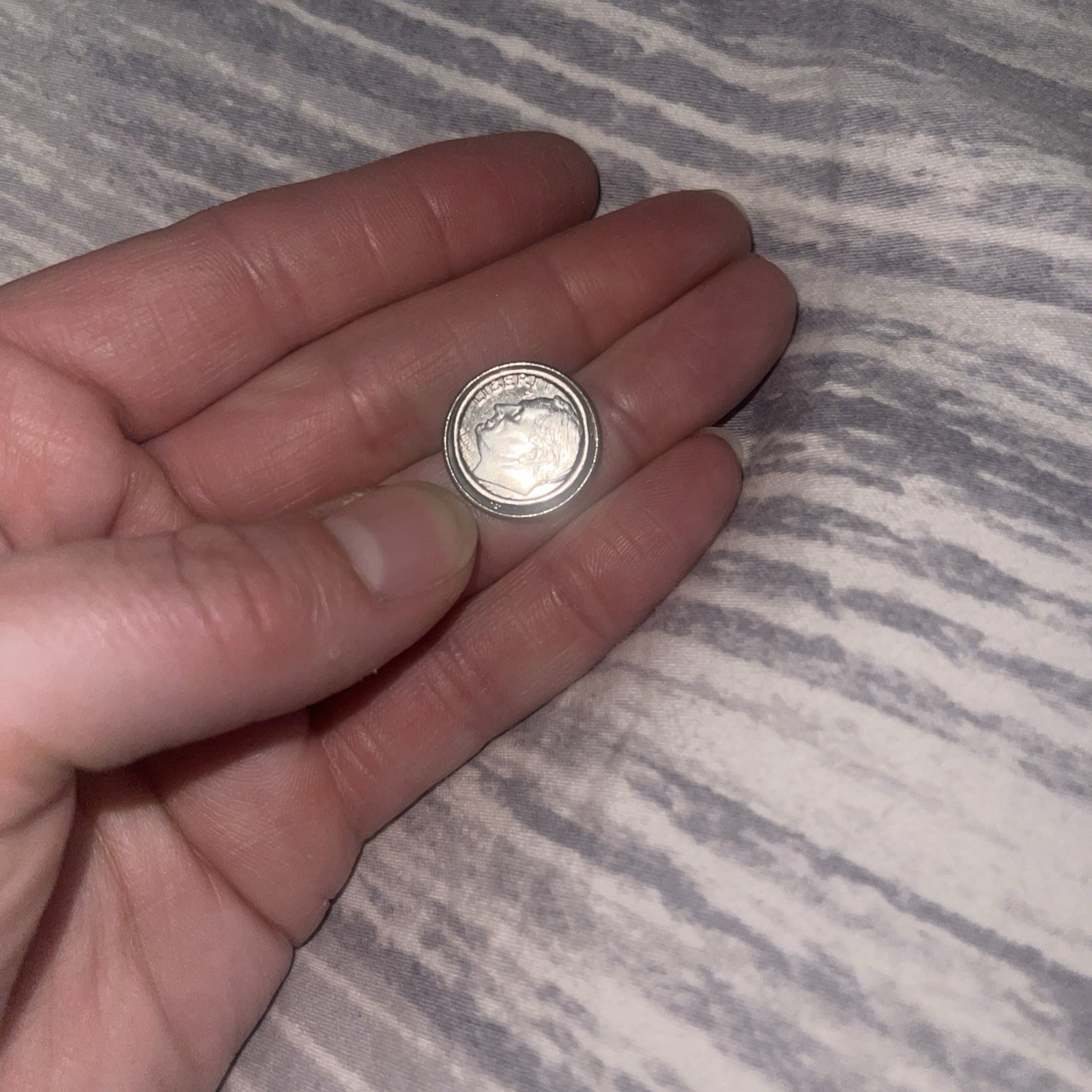 Broad Struck Error Dime