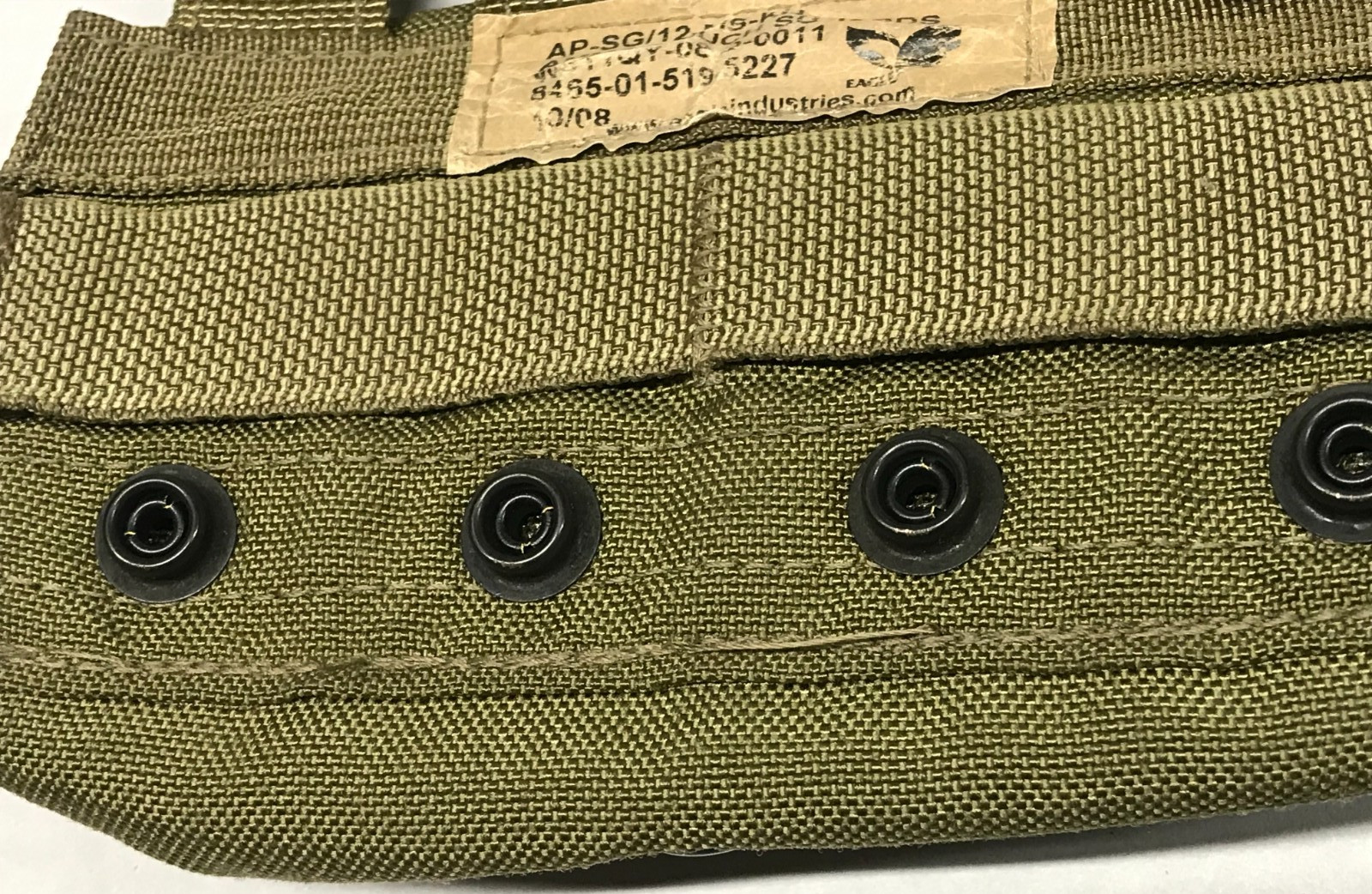 12 Round Shotgun Shell Pouch Khaki Eagle Industries