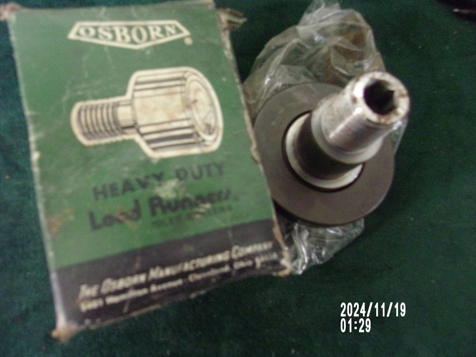 OSBORN Heavy Duty Load Center- Threaded Shaft ~NIB~ Aisle V